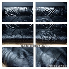 ☑️メル売約済　芸術作品アルフレックスPast100万超総本革超一流3人掛けソファー