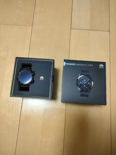 HUAWEIのスマートウォッチ Watch GT2 46mmのブラック