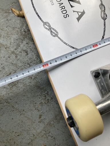 スケートボード スケボー PIZZA 試し乗り数回のみ 汚れ有り