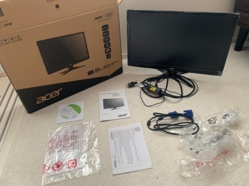 acer 21.5型液晶モニター 非光沢 G226HQLBII 1920x1080 250cd m2 入力端子 : ミニD-Sub15ピン・HDMI スピーカー無 ブラック
