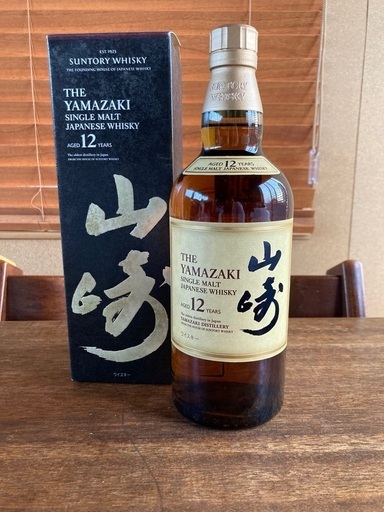 値下げ！サントリーシングルモルトウイスキー★山崎　12年★