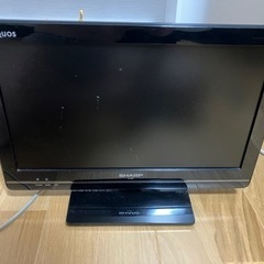 SHARP AQUOS  19インチ　中古品