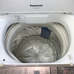 ⭐️Panasonic⭐️全自動洗濯機 2017年7kg 大阪市近郊配送無料