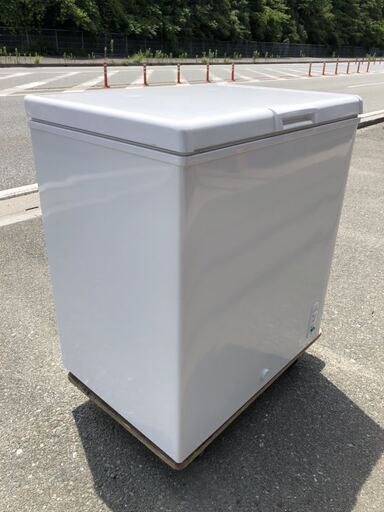 ☆ S-①　新古品 エスケイジャパン　ノンフロン冷凍庫　冷凍ストッカー SFU-A142　142L 2022年製　説明書付　 厨房 冷凍庫 動作問題なし