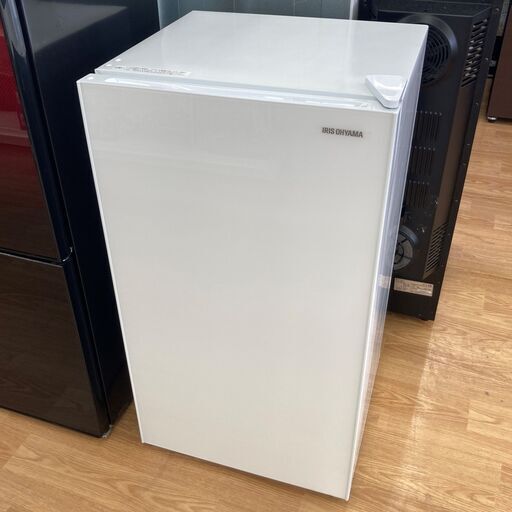 アイリスオーヤマ 1ドア冷蔵庫 KRJD-9GA-W 2020年製 93L KJ695
