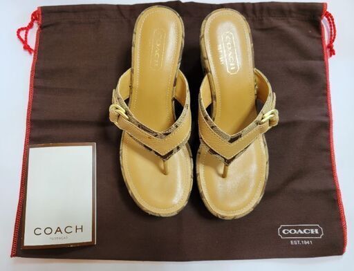 コーチ サンダル COACH 23.5～24cm？ サンダル