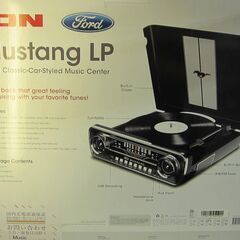 ION Audio ミュージックプレーヤー Mustang LP レコード 2017年製 中古