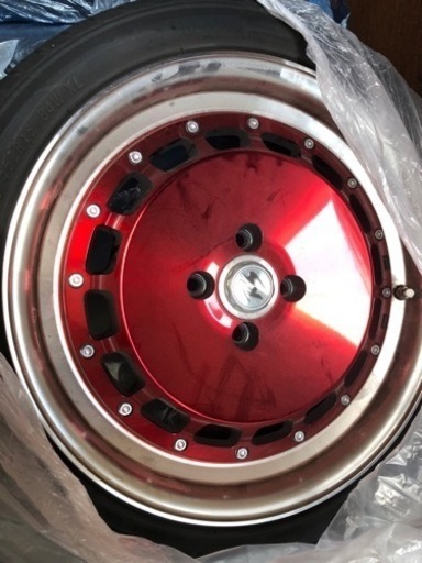 フィアット500 夏タイヤ 4本セット 赤 クリムソン RS DP CUP CRIMSON RED 16インチ 4H98 FIAT(決定しました！)