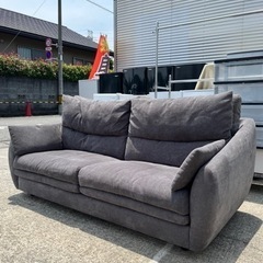 激安!! 布製 3人掛けソファ ニトリ Nポケットシリーズ グレー
