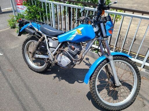 TL125 タイヤ新品　エンジン始動確認済み　書類あり