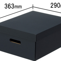 カラーダンボール組立式収納BOX  (M) 新品未使用  3個