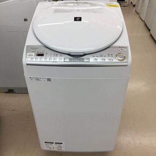 Wa174　洗濯機　SHARP　シャープ　ES-TX8C　2019年製