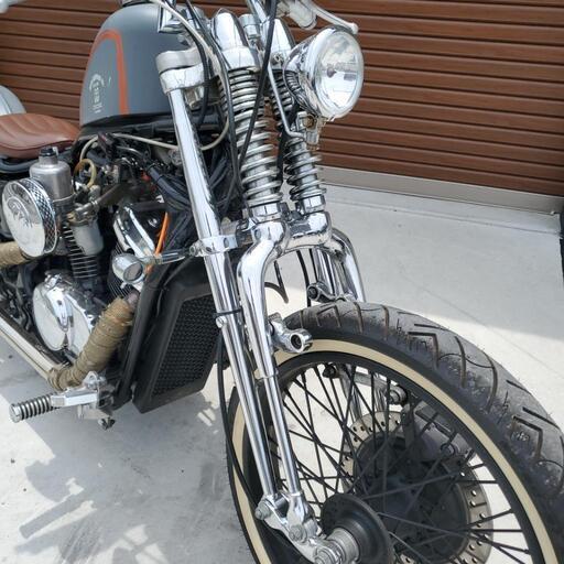 スティード400 VLS  スプリンガー フルカスタム SUキャブ