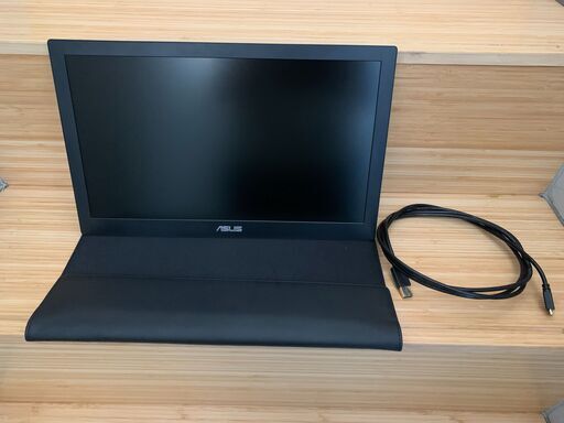 液晶ディスプレイ サブモニター ASUS MB166B+ 2014年製 焼き付き有 液晶ディスプレイ サブモニター ASUS MB166B+ 2014年製 焼き付き有