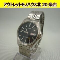 ☆ALBA 腕時計 V743-0A20 10気圧防水 黒文字盤 ...