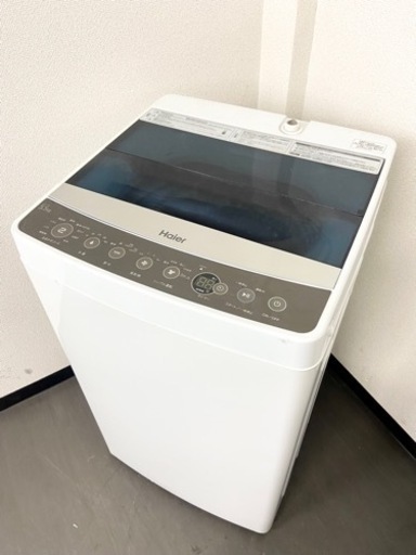 激安‼️単身用にピッタリサイズ 18年製 5.5キロ Haier洗濯機JW-C55A