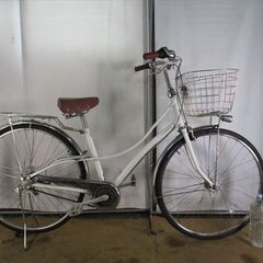 C13　限定特価　整備済み★ブリヂストン　ロココロイヤル　ベルトドライブ　ホワイト★ 中古自転車 【27インチ 】 (*^▽^*)