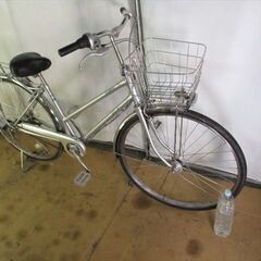 C14　限定特価　整備済み★ブリヂストン　プレビオ　シルバー　5段変速★ 中古自転車 【27インチ 】