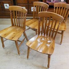 【販売終了しました。ありがとうございます。】ＫＯＳＵＧＡ　プロヴァンス シリーズ　引き出し付　ダイニングテーブル5点セット 中古品　/　コスガ　プロバンス　フレンチカントリー　相模原市　リサイクルショップ　エコノサー