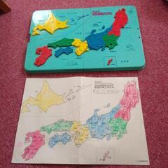 くもん　日本地図パズル