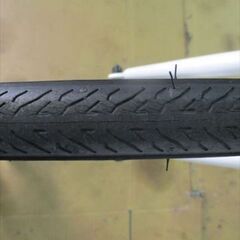 C21★21800円★整備済み スポーツ中古自転車 AIR-ON　ホワイト　43ｃｍ【クロスバイク】