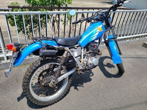 TL125 タイヤ新品　エンジン始動確認済み　書類あり