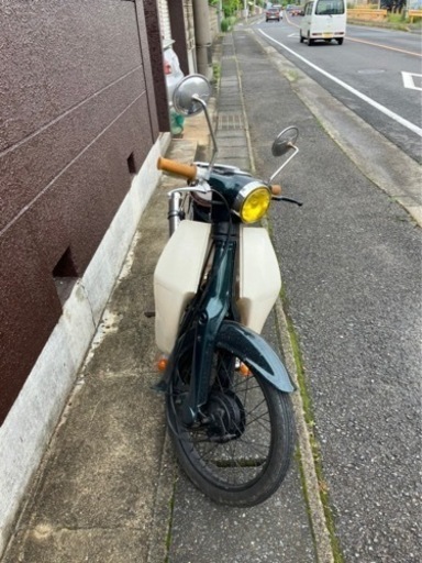 スーパーカブ　125エンジン登録　自賠責などあり