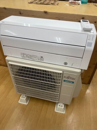 【リサイクル市場エコ伊川谷】 FUJITSU AS-C221LHK 2021年製 ルームエアコン　ノクリア【取りに来られる方限定】