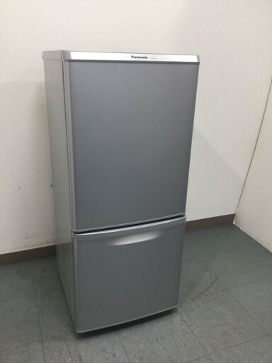 （10/2受渡済）JT4630【Panasonic/パナソニック 2ドア冷蔵庫】美品 2017年製 NR-B149W-S 138L 家電 キッチン 冷蔵冷凍庫