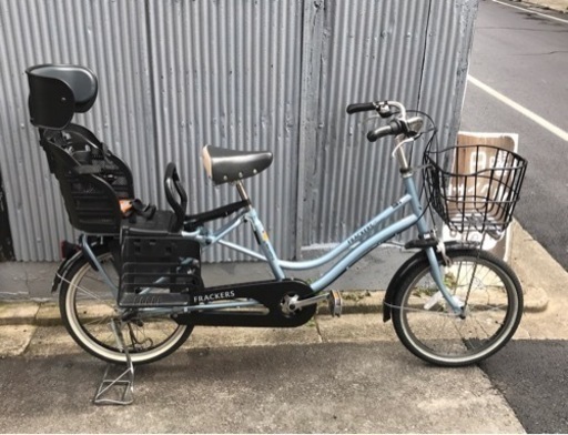 リヤキッズシート付き子ども乗せ自転車　FRACKERS ココッティ