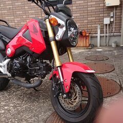 商談中★HONDAグロムMSX125 2013年式(赤)売ります。