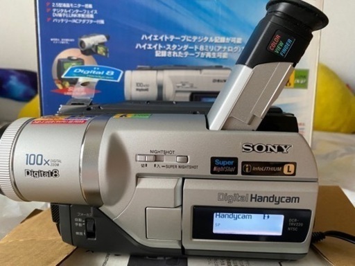 SONYデジタルビデオカメラ デジタル8 DCR-TRV225K 最も優遇 7200円 www 