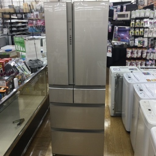 #F-80【ご来店頂ける方限定】MITUBISHIの6ドア冷凍冷蔵庫です