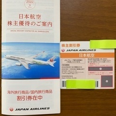 【一時受付中断】JAL株主優待割引券
