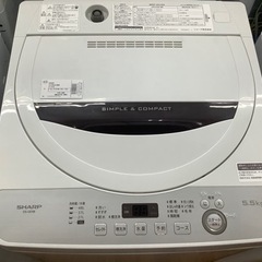 安心の1年保証！【SHARP(シャープ)】全自動洗濯機売ります！！
