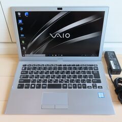 【ネット決済・配送可】F24 ソニー VAIO VJS131C1...