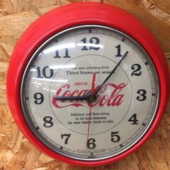 ※販売済【159】ジャンク品 掛け時計 コカ・コーラ レトロ