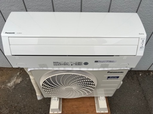 美品■2020年製 パナソニック エアコン 6畳用 CS-220DJK■Panasonic 2.2kw 単相100V 新冷媒R32■無線LANを内蔵 ナノイーX