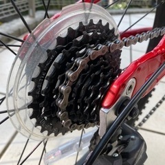 ヒュメ　ヨツバサイクル　赤 22インチ　8段変速 22red8s_side_sam.jpg?fit=750,