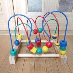 【決まりました!!】IKEA　木製　知育玩具　赤ちゃんおもちゃ　...