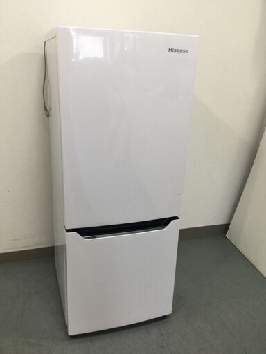 （8/7受渡済）JT4533【Hisense/ハイセンス 2ドア冷蔵庫】美品 2021年製 HR-D15C-W 150L 家電 キッチン 冷蔵冷凍庫