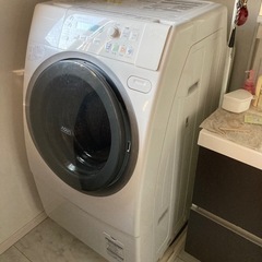 【中古】SANYO AWD-AQ3000 ドラム式洗濯機
