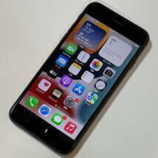 Apple iPhone SE (第2世代) ブラック 64GB 3G356J/A A2296 iOS15.5