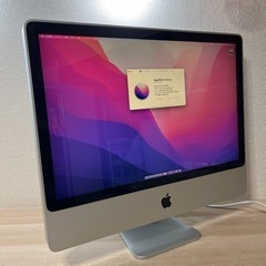 iMac 24インチSSD新品 最新OS 12.4 Monter...