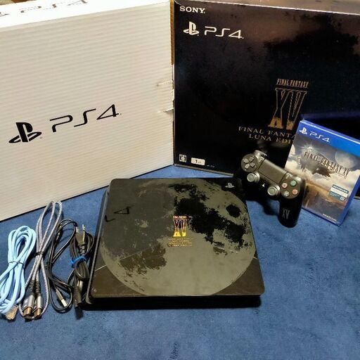 【決まりました】PS4 1TB 限定モデル コントローラー、ケーブル、箱、ソフト付きの画像