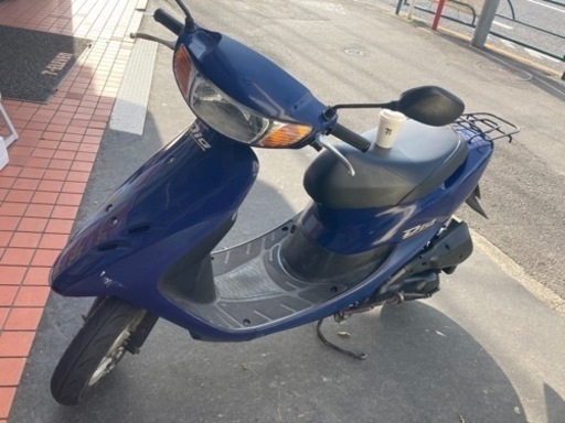 お話中に入りますスクーター ホンダ dio50 AF34 黄色ナンバー登録