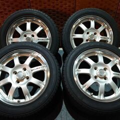 RAYS FORGED アルミホイール 15×6JJ ヨコハマ ECOS 185/55/R15 81V♪