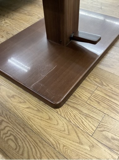 KF-82【新入荷 リサイクル品】SPIGA 昇降式リビングテーブル ブラウン