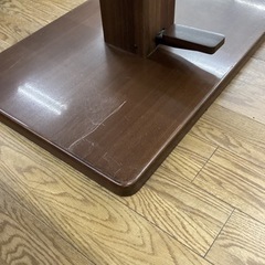 KF-82【新入荷 リサイクル品】SPIGA 昇降式リビングテーブル ブラウン