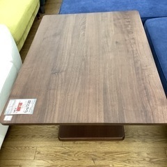 KF-82【新入荷 リサイクル品】SPIGA 昇降式リビングテーブル ブラウン